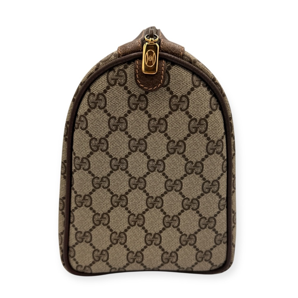 Vintage Gucci GG Supreme Boston Bag with Web Stripe - Picture 6 of 15
